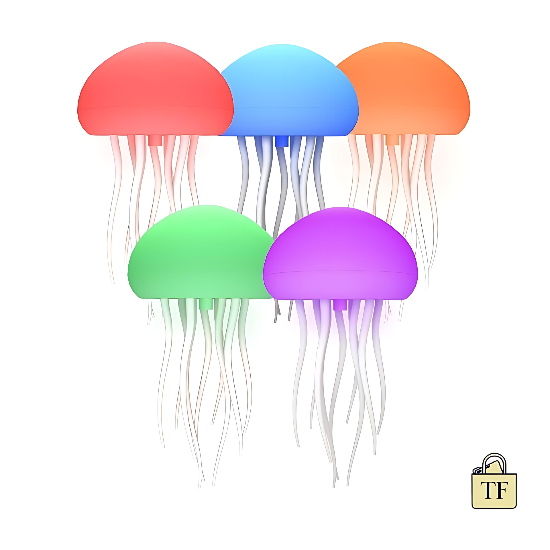 TrueFlow Jellyfish LED Mood Night Light 2025