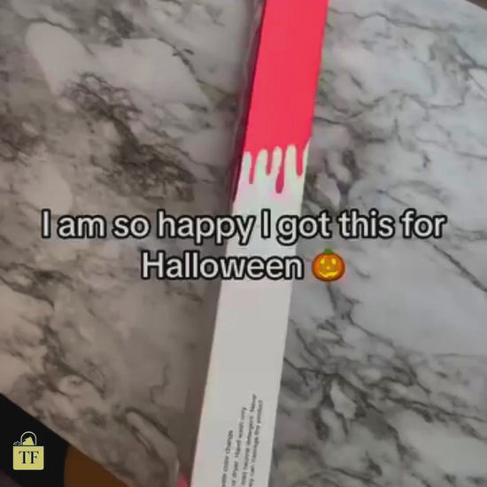 unpacking a bloody bath mat