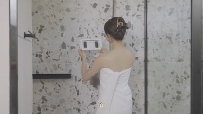 brilliant video of TrueFlow ShowerPod - 480° Rotating Waterproof Speaker Holder (4-7" Phones) benefits